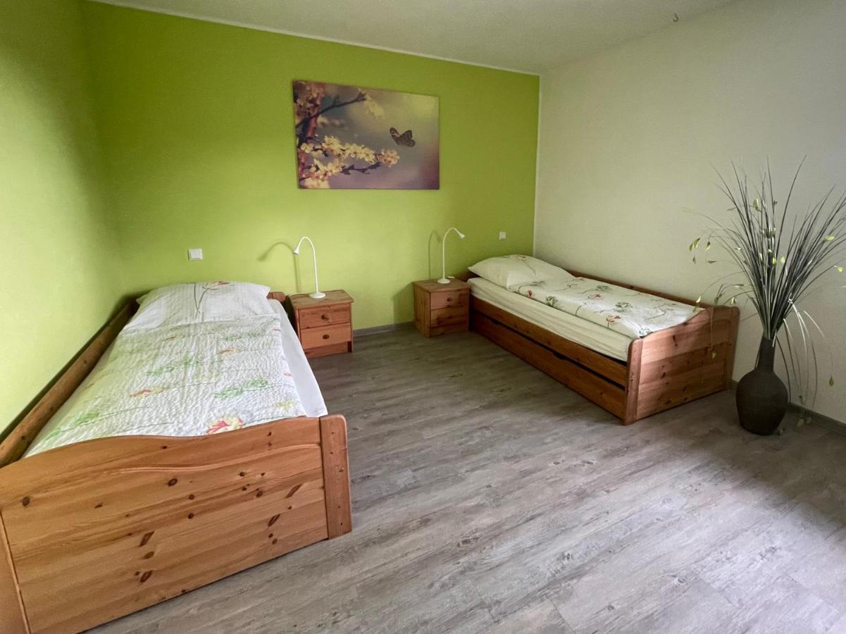 „Vogelnest“ Im Vogelsberger Hof Apartment Grebenhain Bagian luar foto