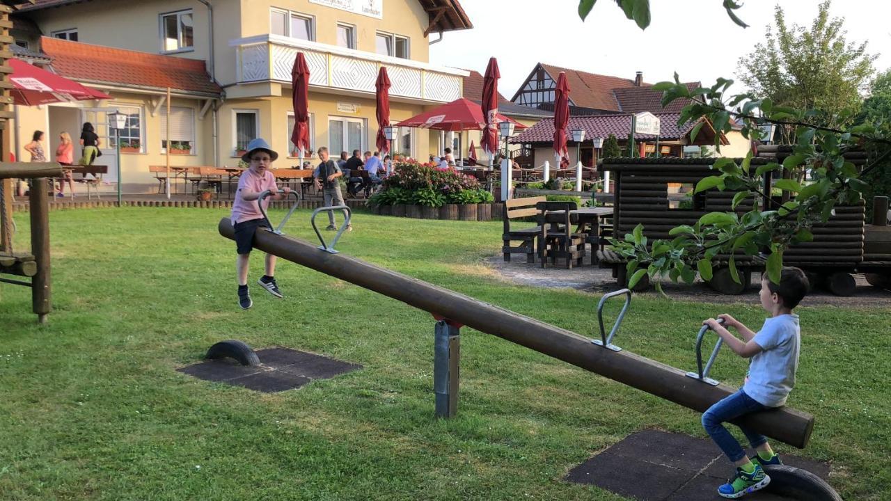 „Vogelnest“ Im Vogelsberger Hof Apartment Grebenhain Bagian luar foto